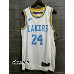 Los Angeles Lakers Nike Classic Edition Swingman Jersey White Kobe Bryant