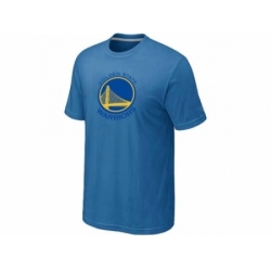 NBA Golden State Warriors Big & Tall Primary Logo light Blue T-Shirt