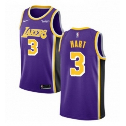 Womens Nike Los Angeles Lakers 3 Josh Hart Swingman Purple NBA Jersey Statement Edition 