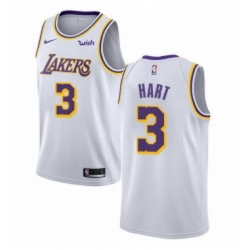 Womens Nike Los Angeles Lakers 3 Josh Hart Swingman White NBA Jersey Association Edition 