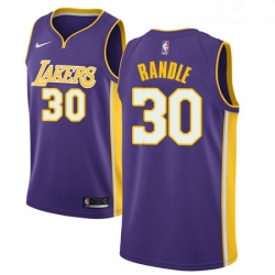 Womens Nike Los Angeles Lakers 30 Julius Randle Swingman Purple NBA Jersey Statement Edition 