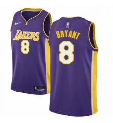 Womens Nike Los Angeles Lakers 8 Kobe Bryant Authentic Purple NBA Jersey Icon Edition