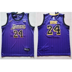 Lakers 24 Kobe Bryant Purple Youth Nike Swingman Jersey