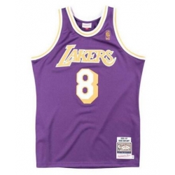 Lakers Kobe Bryant #8 Purple Throwback Toddler Jersey
