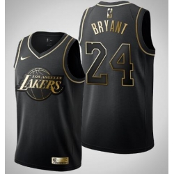 Youth Lakers black Kobe Bryant Golden Edition jersey