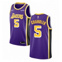 Youth Nike Los Angeles Lakers 5 Tyson Chandler Swingman Purple NBA Jersey Statement Edition 