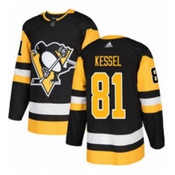 Mens Adidas Pittsburgh Penguins 81 Phil Kessel Premier Black Home NHL Jersey 