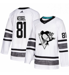 Mens Adidas Pittsburgh Penguins 81 Phil Kessel White 2019 All Star Game Parley Authentic Stitched NHL Jersey 