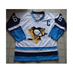 NHL Jerseys Pittsburgh Penguins #66 Mario LEMIEUX white-blue