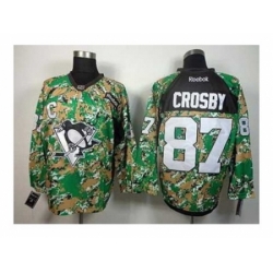 NHL Jerseys Pittsburgh Penguins #87 Crosby camo-1[patch C]