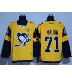 Penguins #71 Evgeni Malkin Gold 2017 Stadium Series Stitched NHL Jersey