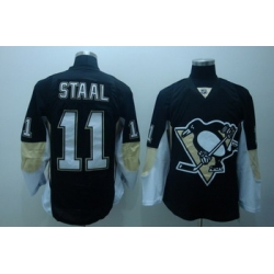 Pittsburgh Penguins 11 Staal Black Jerseys