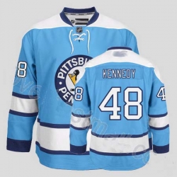 Pittsburgh Penguins 48 Tyler Kennedy Stitched Blue Jersey