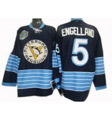 Pittsburgh Penguins 5 Deryk Engelland 2011 Winter Classic Jersey Dark Blue