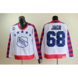 Pittsburgh Penguins 68 Jaromir Jagr all star 75th Anniversary white CCM Jersey