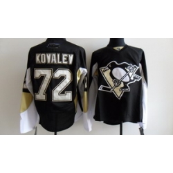 Pittsburgh Penguins 72 Alex Kovalev Black Jersey