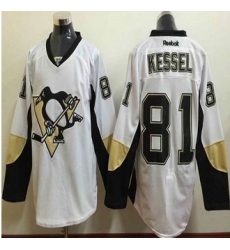 Pittsburgh Penguins #81 Phil Kessel White Away Stitched NHL Jersey
