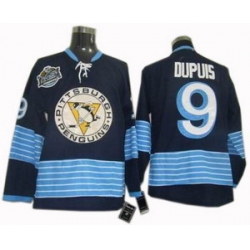 Pittsburgh Penguins 9 Pascal Dupuis jersey 2011 Winter Classic Jerseys blue