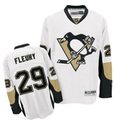 RBK hockey jerseys,Pittsburgh Penguins 29# M. Fleury white