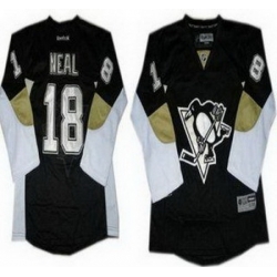 Kids Pittsburgh Penguins 18 James Neal Black NHL Jerseys