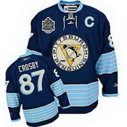 Youth KIDS Pittsburgh Penguins 2011 Winter Classic #87 Sidney Crosby Premier Jersey