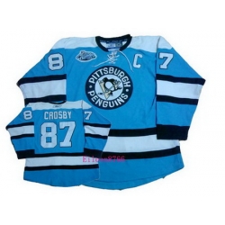 Youth Pittsburgh Penguins 87 S.Crosby blue kid Jerseys