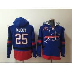 Men Nike Buffalo Bills Lesean Mccoy 25 NFL Winter Thick Hoodie