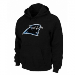 NFL Mens Nike Carolina Panthers Logo Pullover Hoodie Black