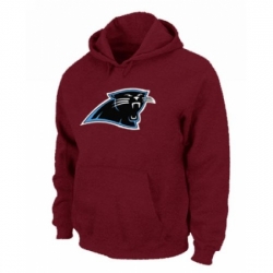 NFL Mens Nike Carolina Panthers Logo Pullover Hoodie Red
