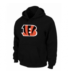 NFL Mens Nike Cincinnati Bengals Logo Pullover Hoodie Black