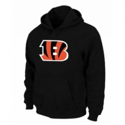 NFL Mens Nike Cincinnati Bengals Logo Pullover Hoodie Black