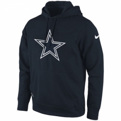 NFL Dallas Cowboys Nike KO Logo Essential Pullover Hoodie Navy