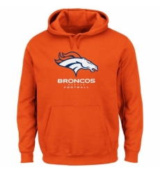 NFL Denver Broncos Critical Victory Pullover Hoodie Orange