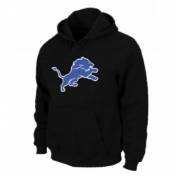 NFL Mens Nike Detroit Lions Logo Pullover Hoodie Black