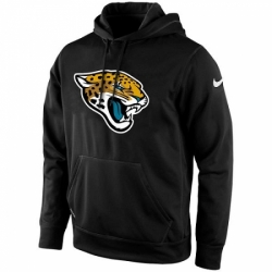 NFL Mens Jacksonville Jaguars Nike Black KO Logo Essential Hoodie