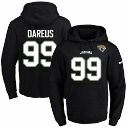 NFL Mens Nike Jacksonville Jaguars 99 Marcell Dareus Black Name Number Pullover Hoodie