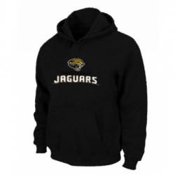 NFL Mens Nike Jacksonville Jaguars Authentic Logo Pullover Hoodie Black