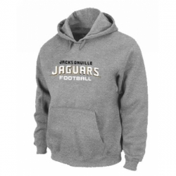 NFL Mens Nike Jacksonville Jaguars Font Pullover Hoodie Grey