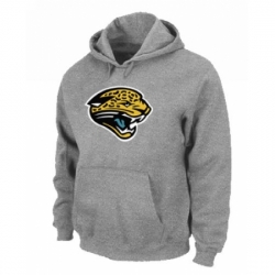 NFL Mens Nike Jacksonville Jaguars Logo Pullover Hoodie Grey