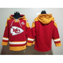 Kansas City Chiefs Sitched Pullover Hoodie Blank