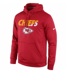 NFL Kansas City Chiefs Nike Kick Off Staff Performance Pullover Hoodie Red