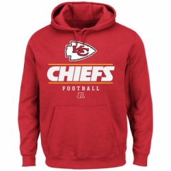 NFL Kansas City Chiefs Vital Win Pullover Hoodie Red