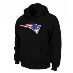 NFL Mens Nike New England Patriots Logo Pullover Hoodie Black