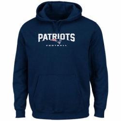 NFL New England Patriots Critical Victory Pullover Hoodie Navy Blue
