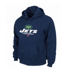 NFL Mens Nike New York Jets Critical Victory Pullover Hoodie Blue