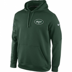 NFL New York Jets Nike KO Chain Fleece Pullover Performance Hoodie 
