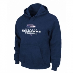 NFL Mens Nike Seattle Seahawks Critical Victory Pullover Hoodie Navy