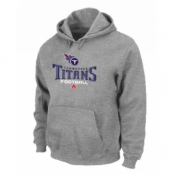 NFL Mens Nike Tennessee Titans Critical Victory Pullover Hoodie Grey