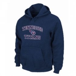 NFL Mens Nike Tennessee Titans Heart Soul Pullover Hoodie Navy