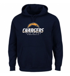 NFL Los Angeles Chargers Critical Victory Pullover Hoodie Navy Blue